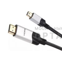 Кабель-переходник miniDisplayPort M-> HDMI M 4K@60Hz 1.8m VCOM (CG615M-1.8M)  (1/60) Кабель-переходник miniDisplayPort M-> HDMI M 4K@60Hz 1.8m VCOM (CG615M-1.8M)  (1/60)