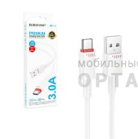 Кабель Usb Borofone BX110 cable for Type-c, белый