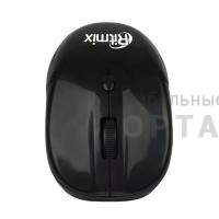 Мышь RITMIX RMW-111, чёрная, беспроводная, оптическая (1/100)
