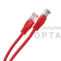 Патч корд литой AOPEN UTP кат.5е, красный, 0,5 м. (1/200)