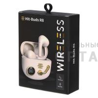 Наушники беспроводные внутриканальные Hit-Buds R8, белые
