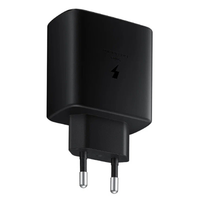 Сетевое зарядное устройство Samsung 45W PD Adapter (Качество AAA) черный, в коробке